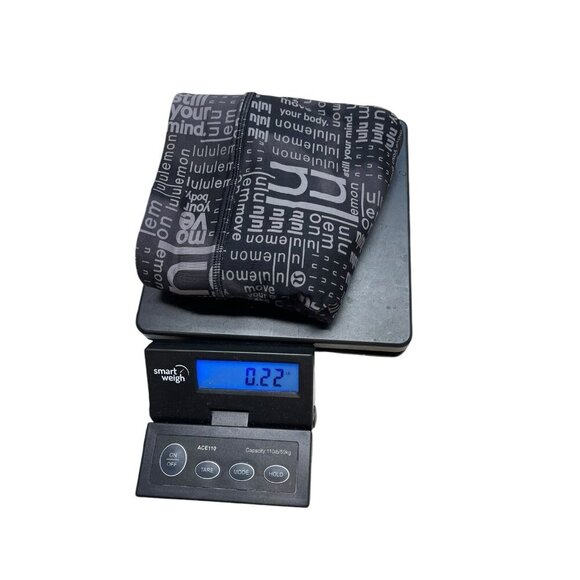 LULULEMON Logo ENERGY BRA HIGH NECK LONG LINE BLACK Womens 6 - Picture 6 of 6